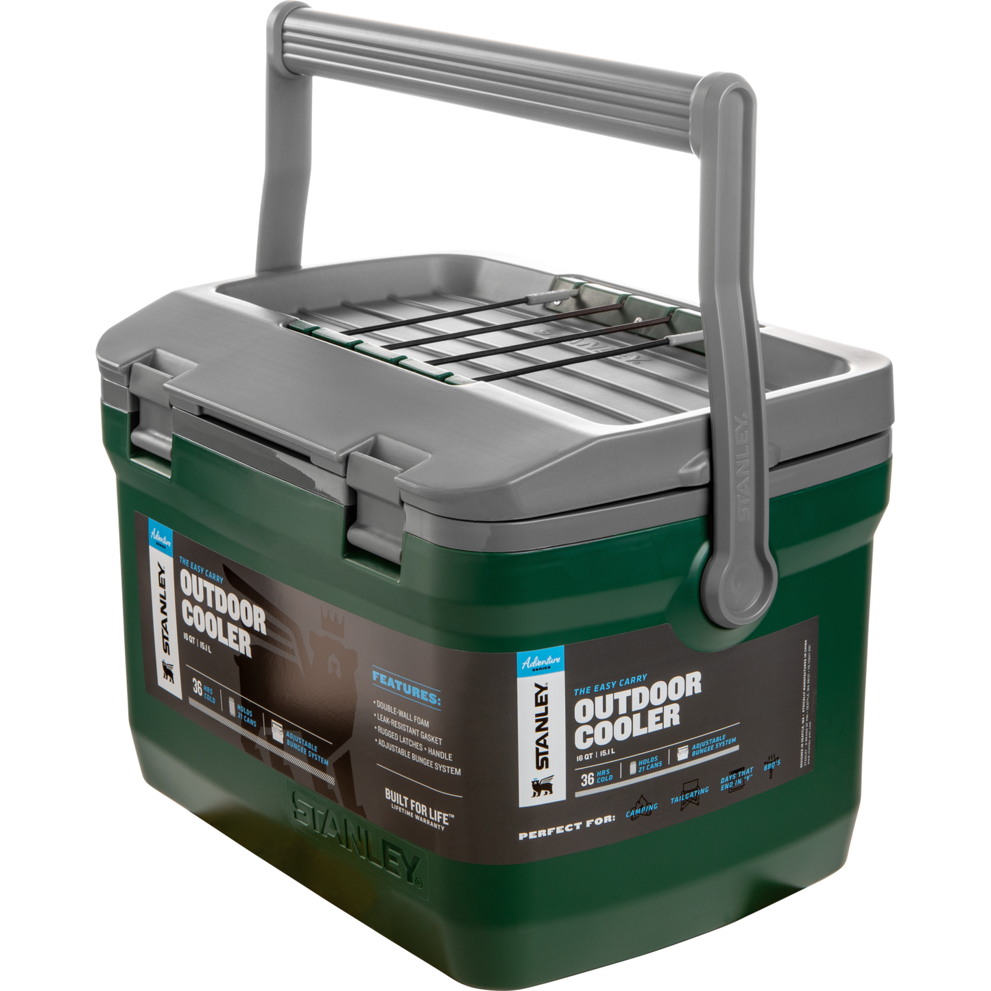 Easy-Carry Outdoor Cooler | 15.1L