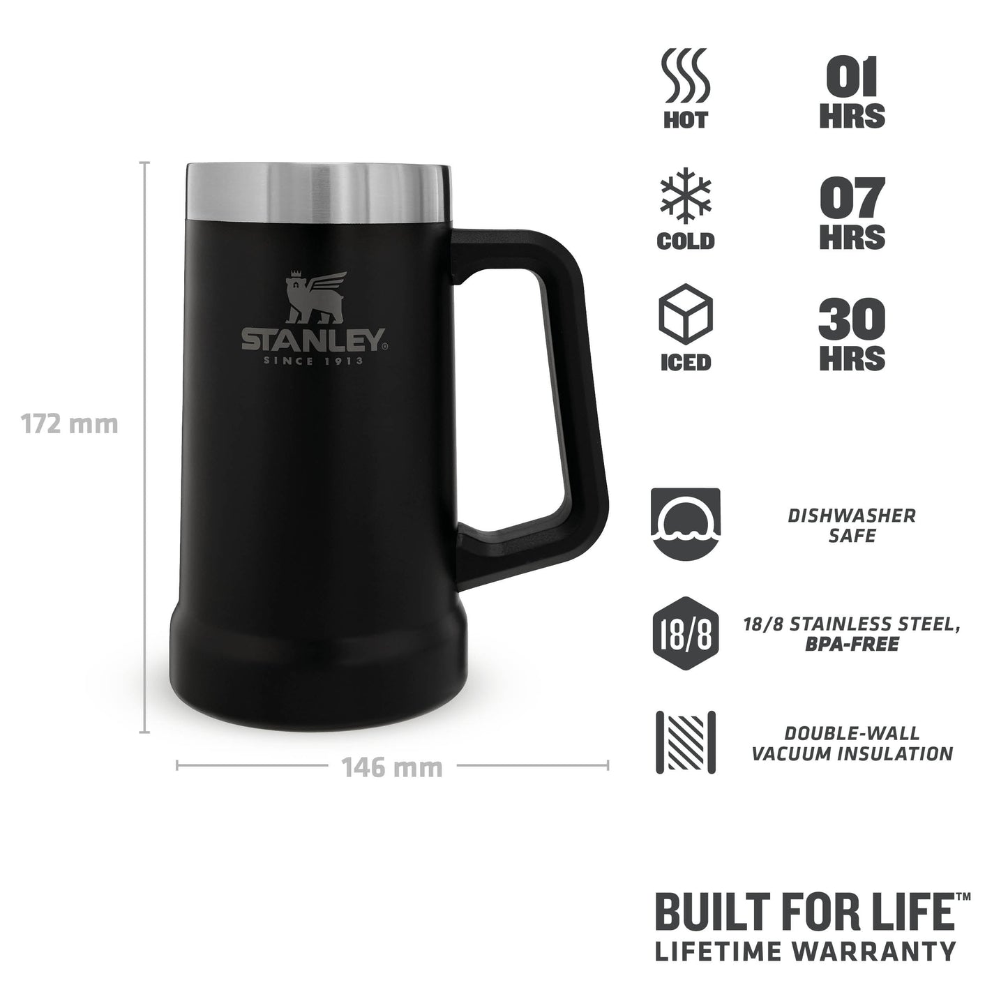 Adventure Big Grip Beer Stein | 0.70L