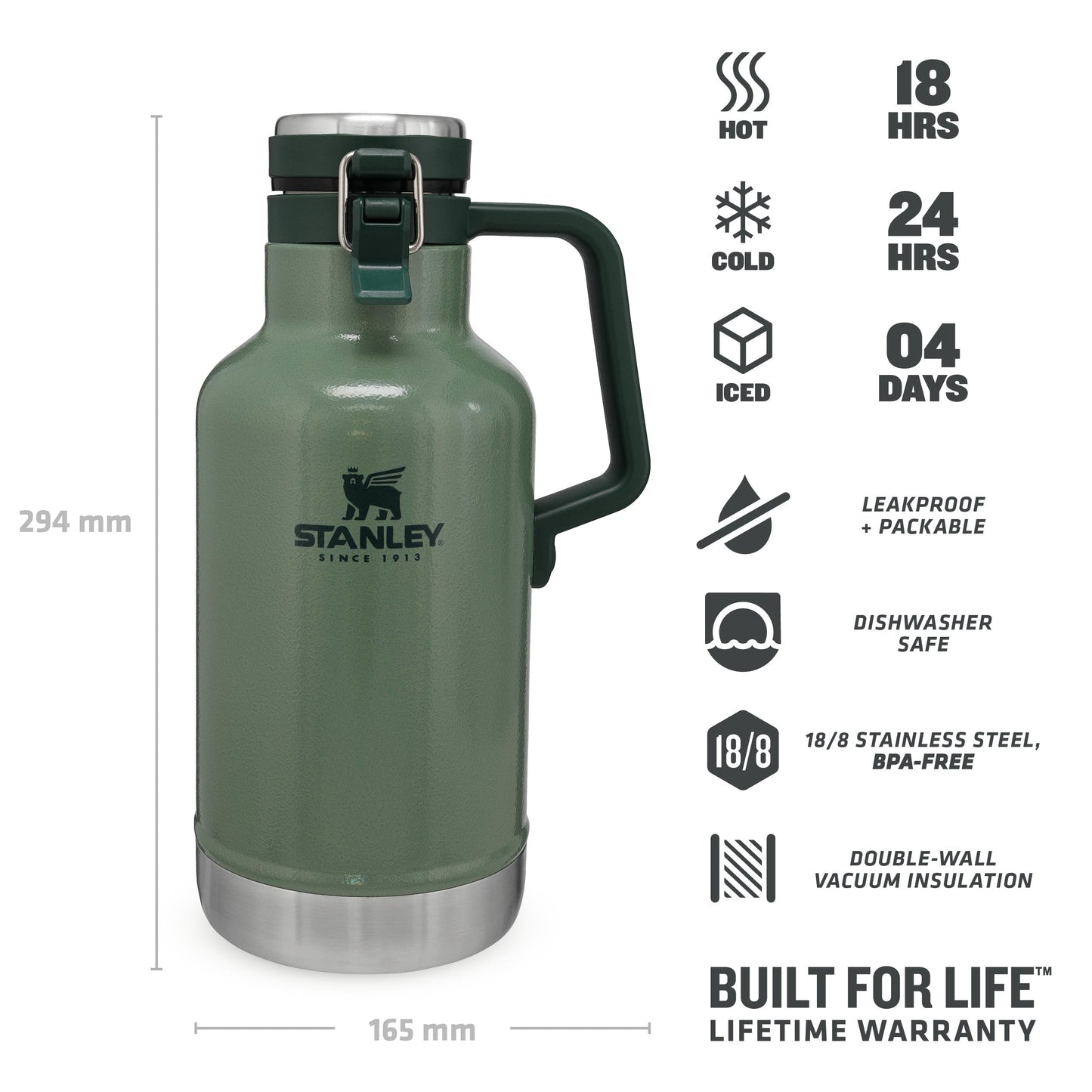 Classic Easy-Pour Growler | 1.9L