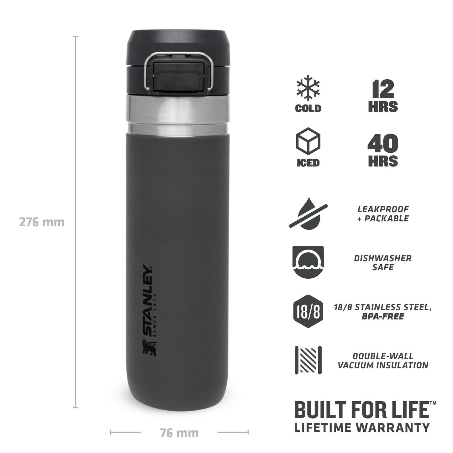 Quick Flip Water Bottle | 0.70L