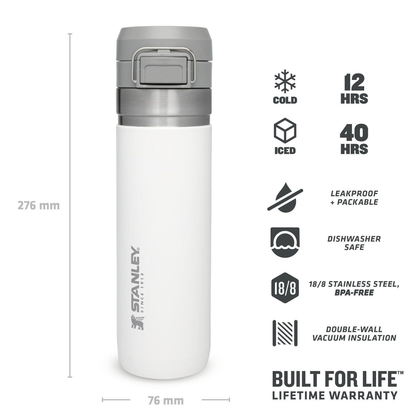 Quick Flip Water Bottle | 0.70L