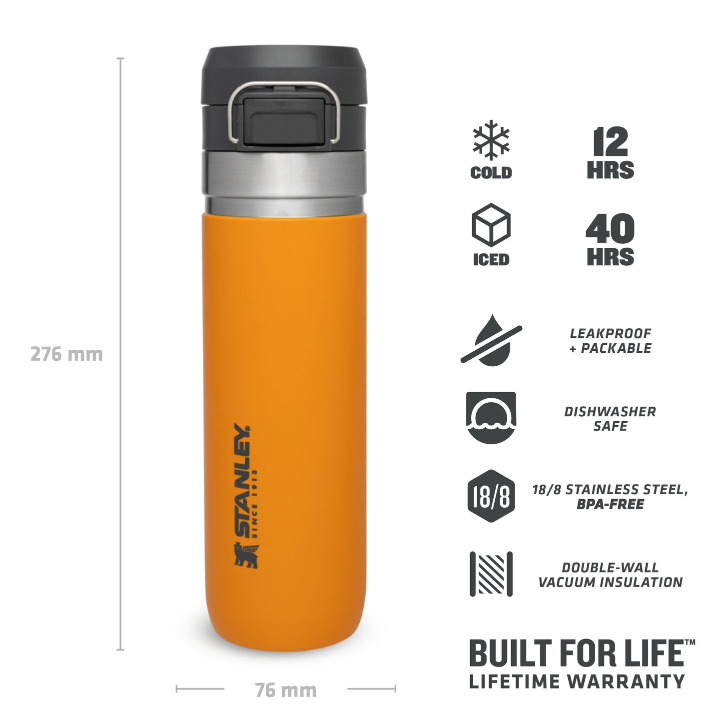 Quick Flip Water Bottle | 0.70L