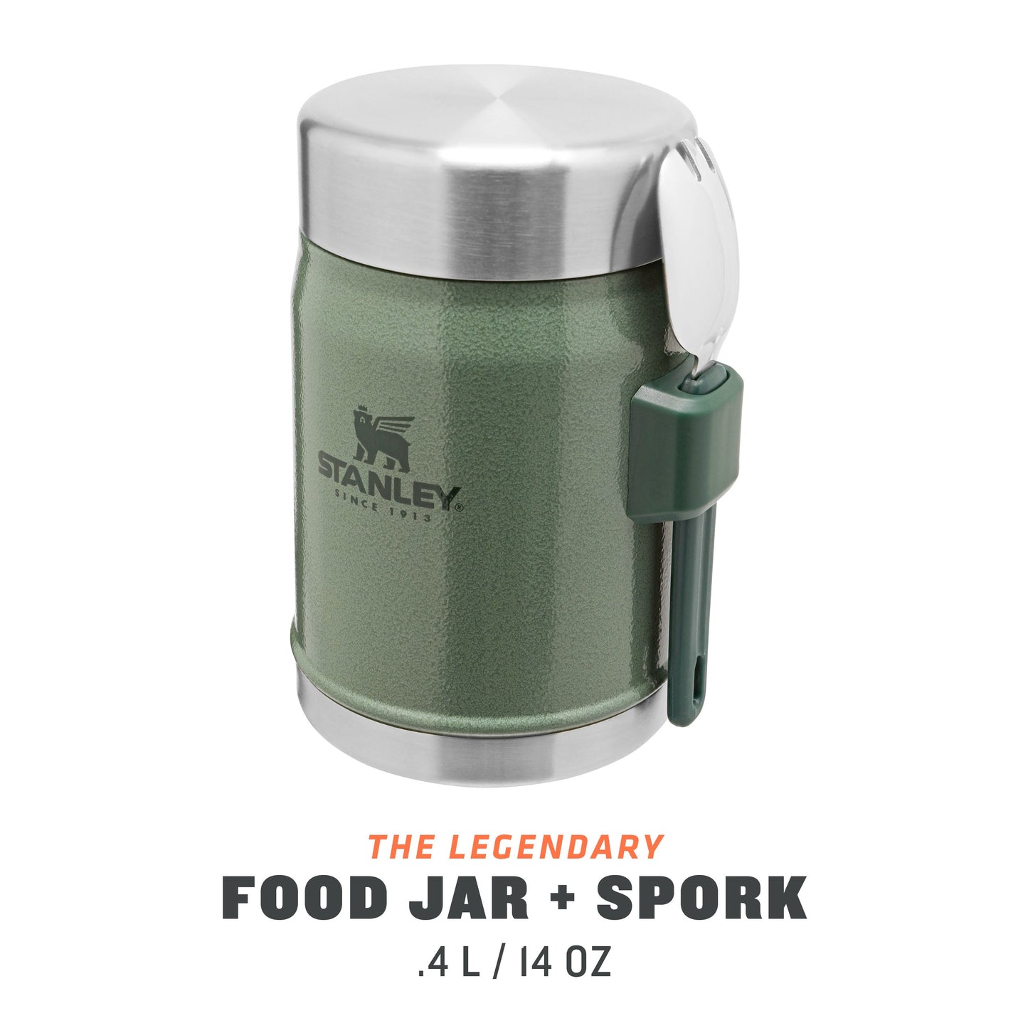 Classic Food Jar + Spork | 0.4L