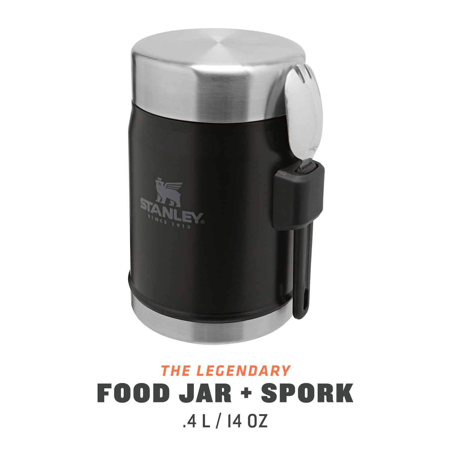 Classic Food Jar + Spork | 0.4L