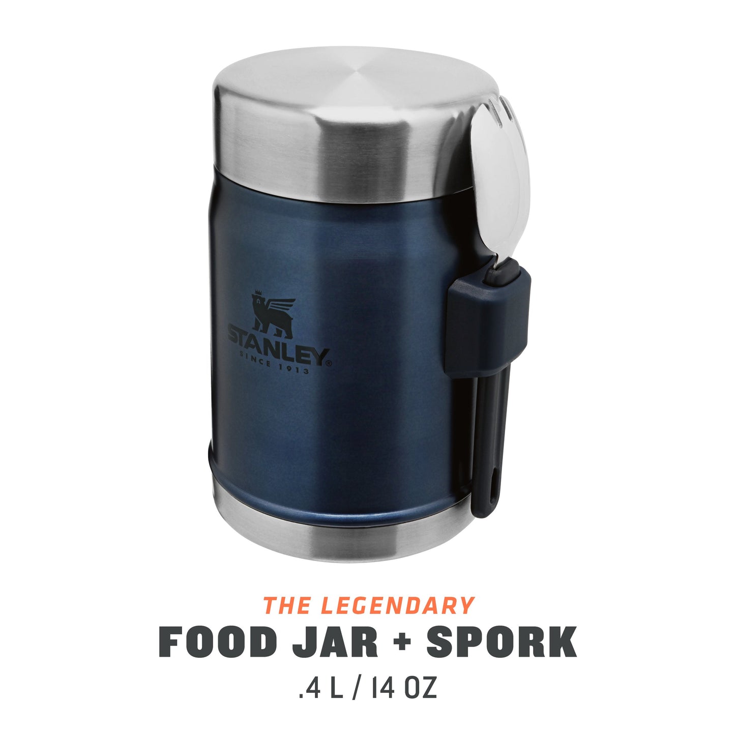 Classic Food Jar + Spork | 0.4L
