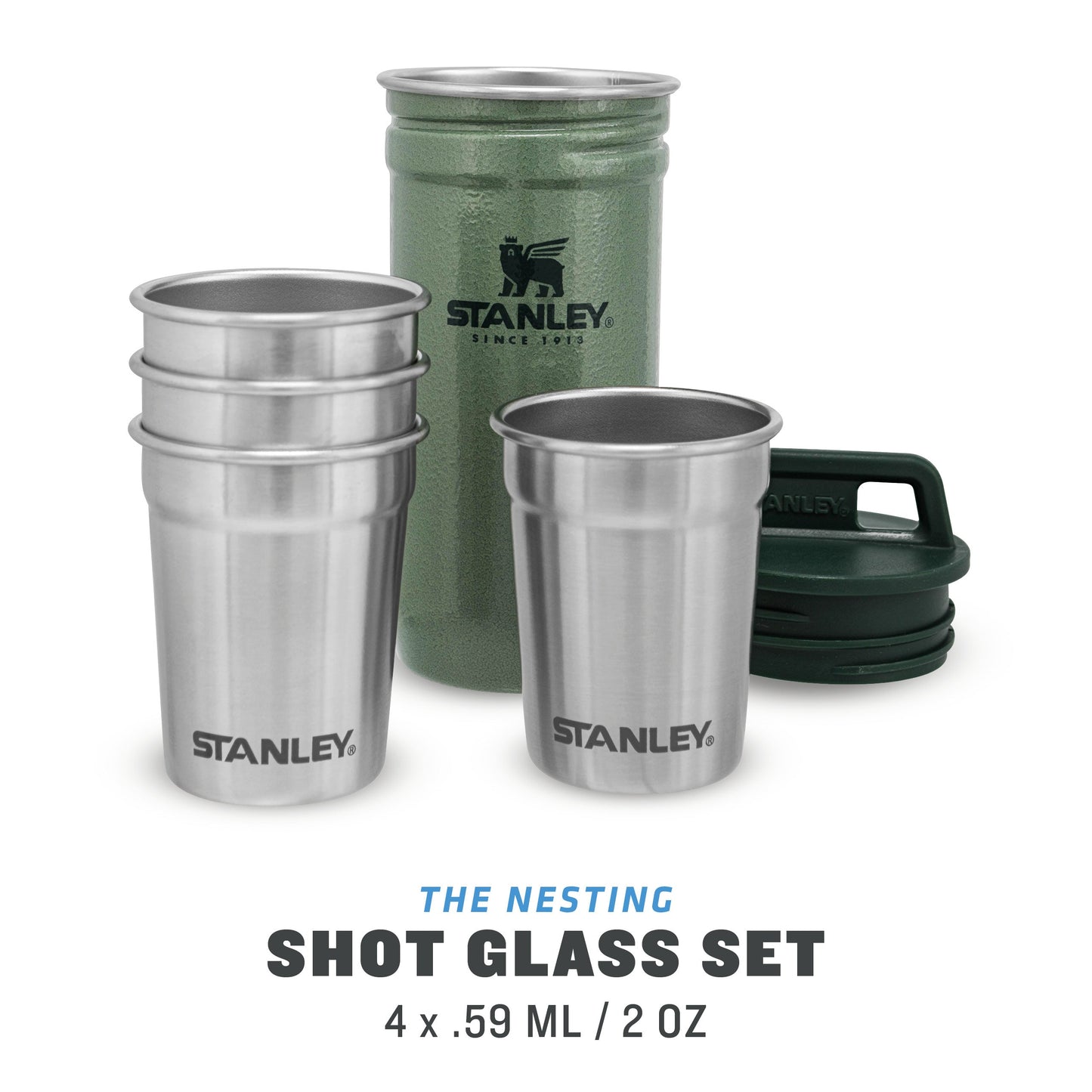 Adventure Nesting Shot Glass Set