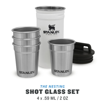Adventure Nesting Shot Glass Set