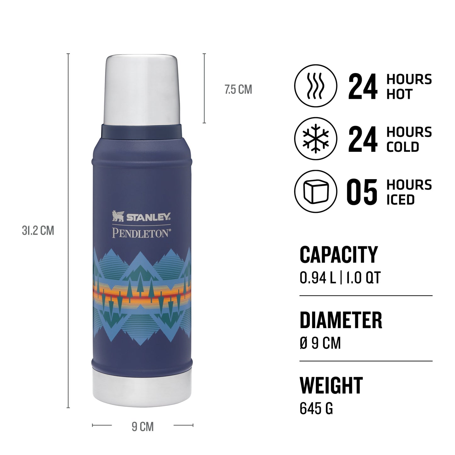 Pendleton Wildland Heroes Classic Bottle | 0.94L