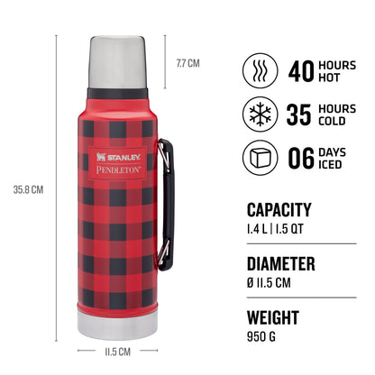 Pendleton Rob Roy Buffalo Check Classic Bottle | 1.4L