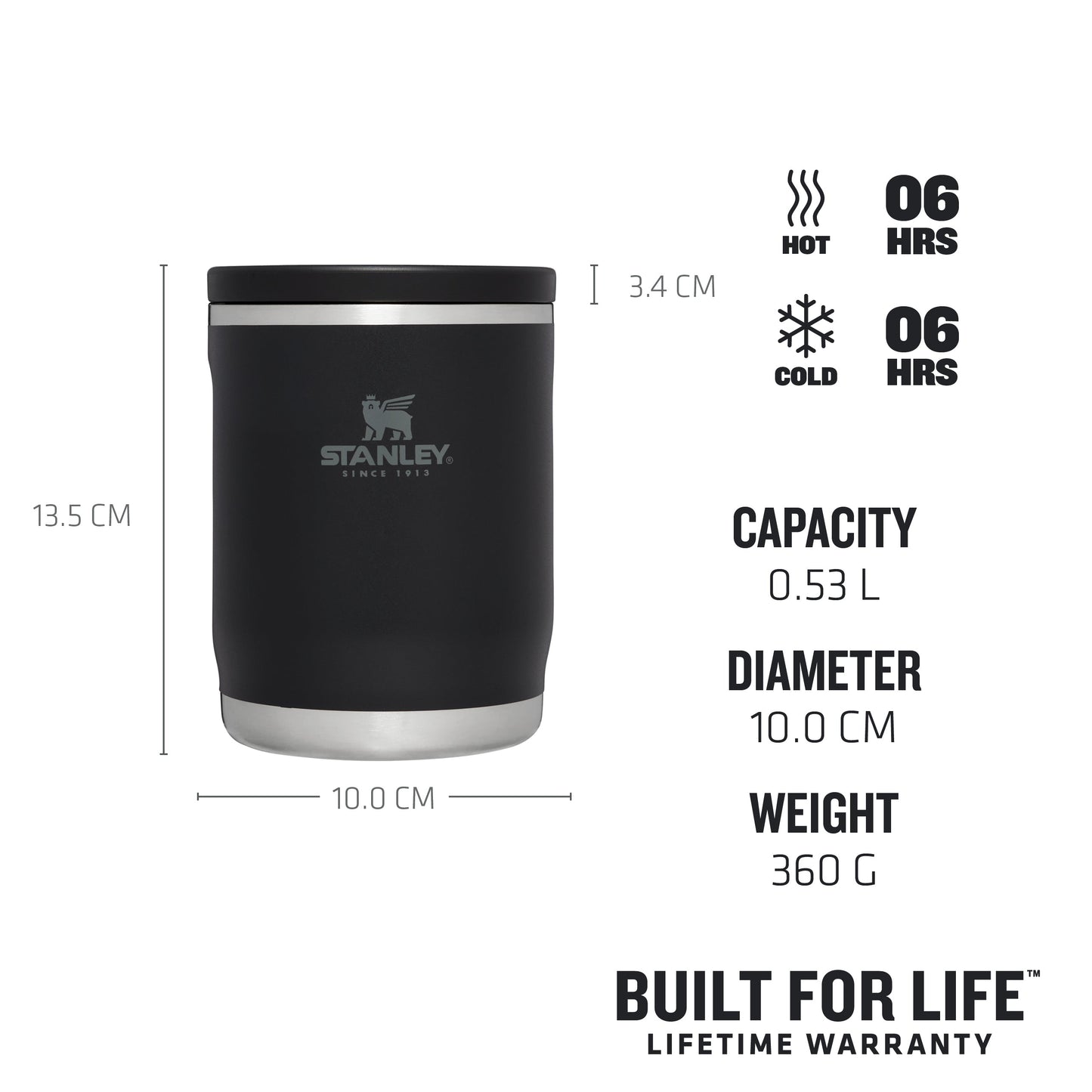 Adventure To-Go Food Jar | 0.53L - ѕtаnlеу