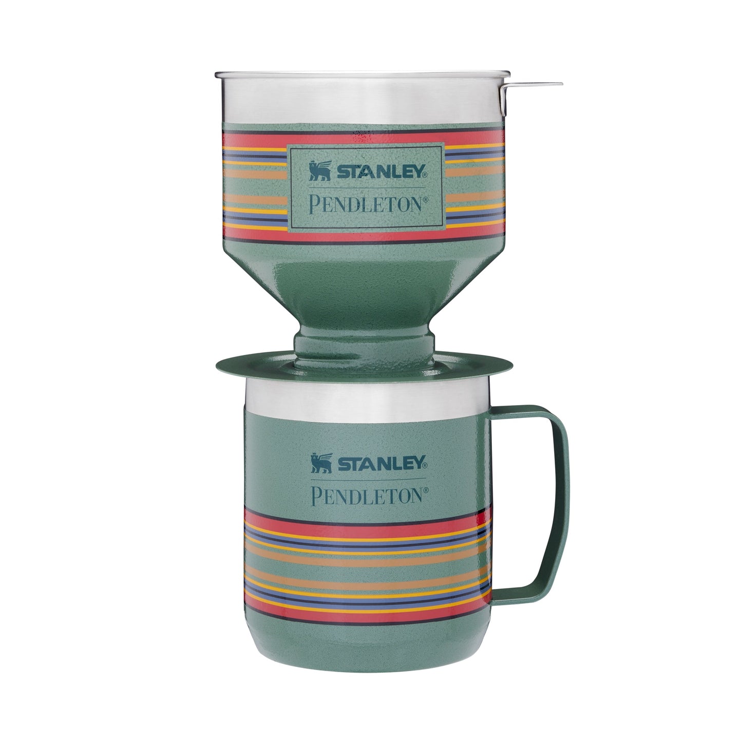 Pendleton Yakima Camp Stripes Perfect-Brew Pour Over Set