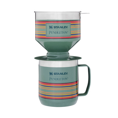 Pendleton Yakima Camp Stripes Perfect-Brew Pour Over Set