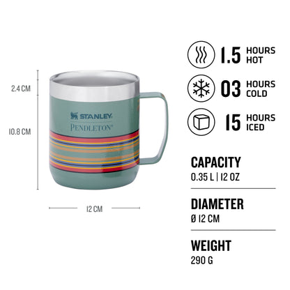 Pendleton Yakima Camp Stripes Perfect-Brew Pour Over Set