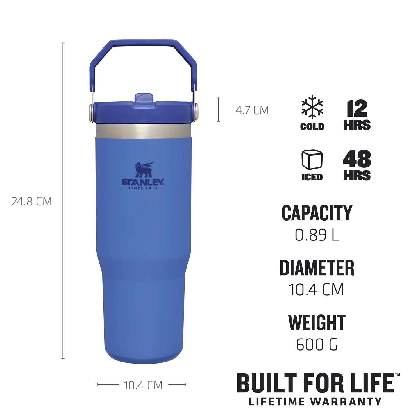 IceFlow™ Flip Straw Tumbler | 0.89L