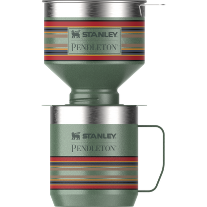 Pendleton Yakima Camp Stripes Perfect-Brew Pour Over Set