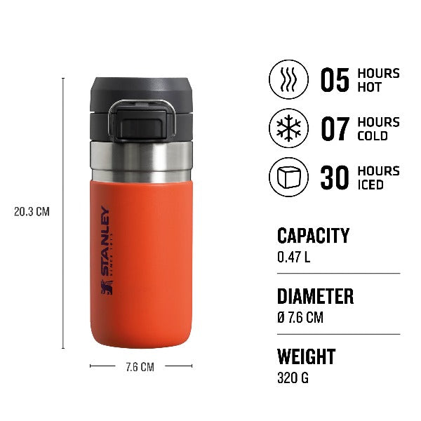 Quick Flip Water Bottle | 0.47L