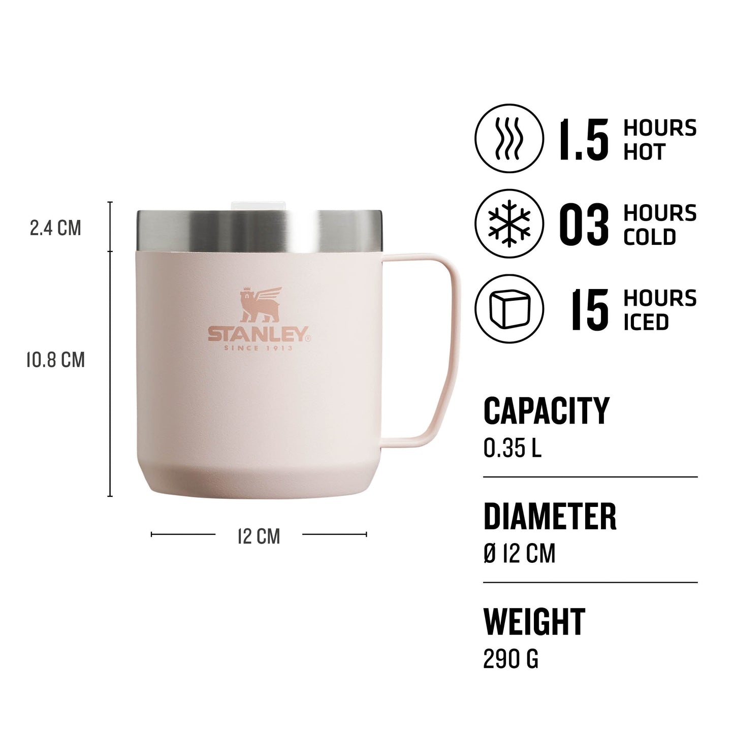 Everyday Camp Mug | 0.35L - ѕtаnlеу
