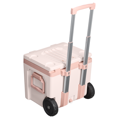 Easy-Carry Outdoor Wheeled Cooler | 47.3L