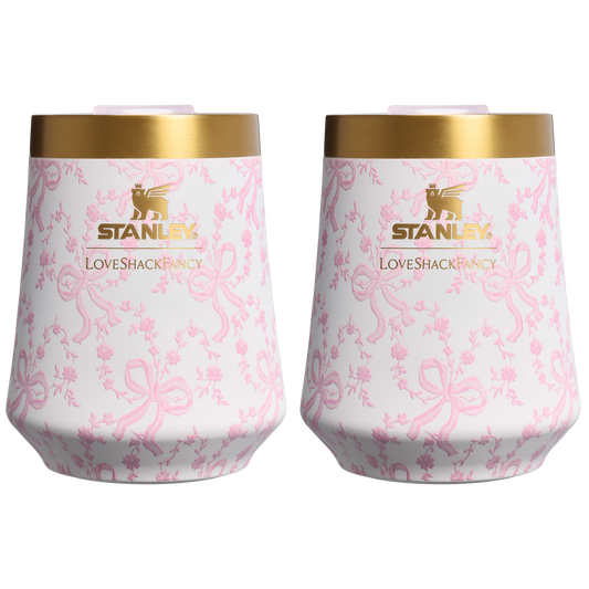 LoveShackFancy Reserve Wine Tumbler Set 2-pack | 0.32L (2x)